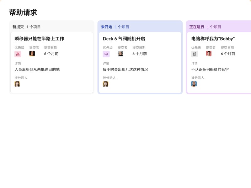 一站式管理所有帮助请求。